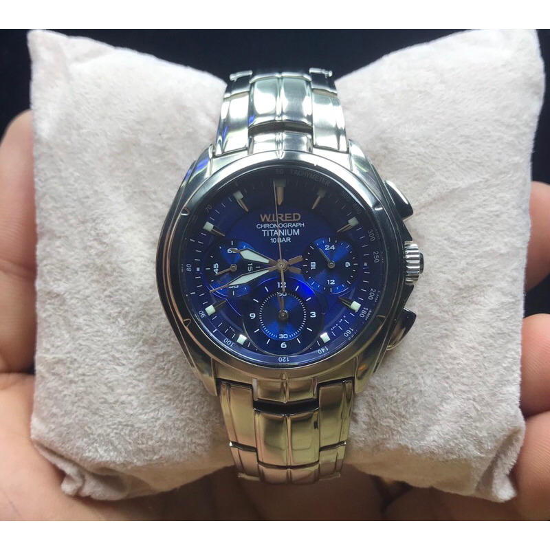 ⌚️Đồng hồ Si Nam 7 Kim Titanium hiệu Wired, thương hiệu Nhật🇯🇵. Hàng đã qua sử dụng