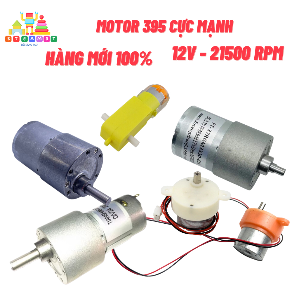 Motor động cơ giảm tốc mini đủ loại 3V 6V 12V 24V
