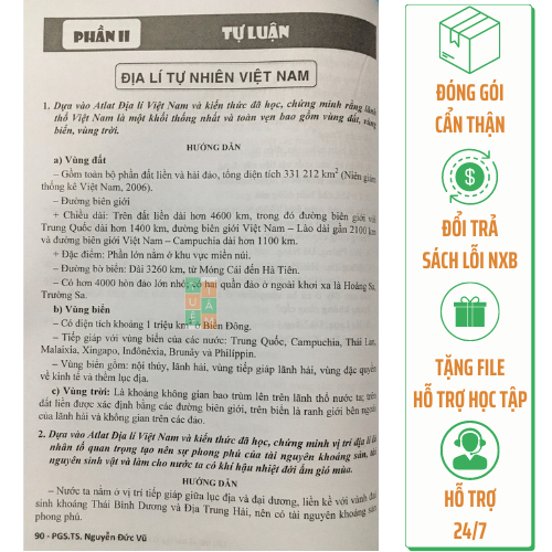 Sách - Câu hỏi và bài tập kĩ năng Atlat Địa lí Việt Nam