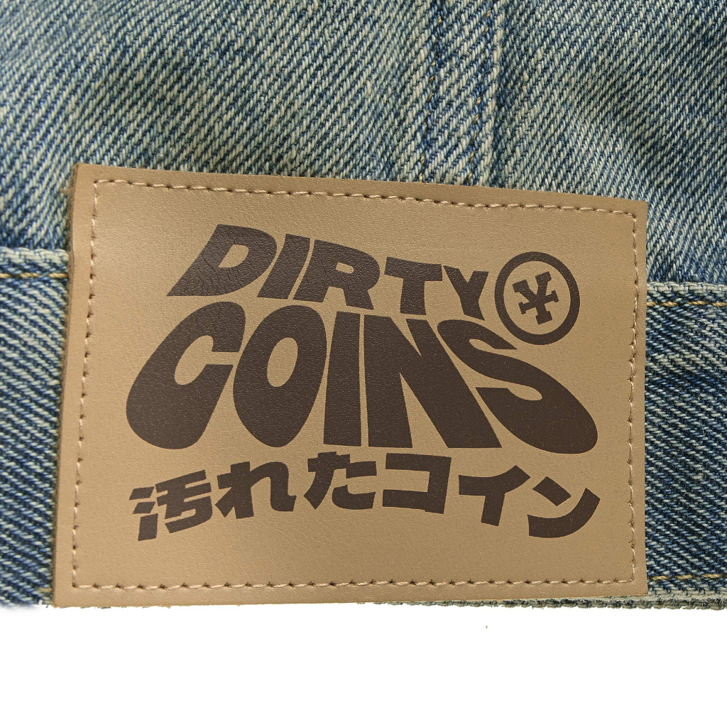 Áo Khoác DirtyCoins Logo Denim Jacket - Blue Wash