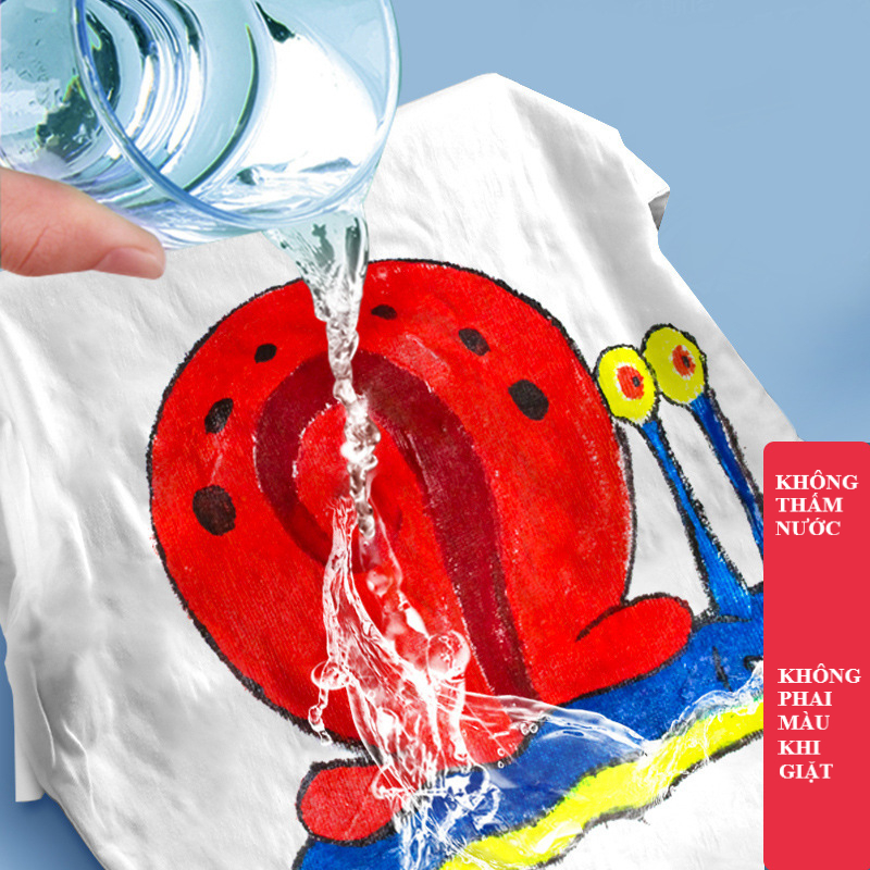 Bút vẽ áo quần vải túi giặt không phai Li Lư 50 Màu. Bút vẽ vải nhiều chất liệu không bay màu thẩm mĩ cao độc đáo