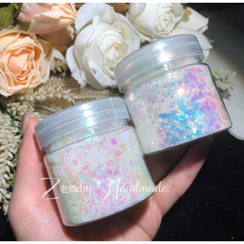 Sẵn chiết nhũ vảy cá siêu sáng 29 màu đậm, pastel giá siêu yêu