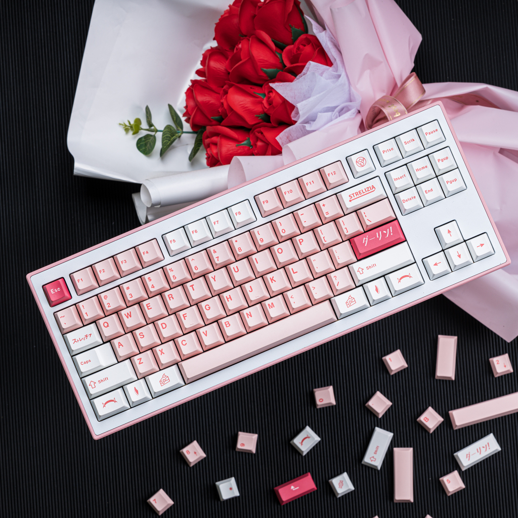 Keycap Darling Clone 3.0 | Keycap nhựa PBT 137 nút in nhiệt Dyesub
