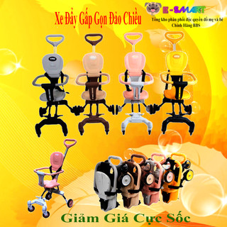 Xe đẩy em bé,gấp gọn du lịch, đảo chiều Chính Hãng BaBe Max Care, Xe đẩy CHO BÉ 6 THÁNG - 4 TUỔI