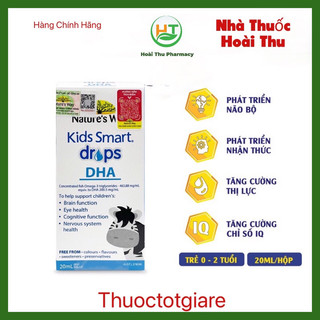 [Chính Hãng] Nature's Way Kids Smart Drops DHA - Tăng cường phát triển não bộ cho bé (ÚC)