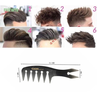 ❌Rẻ Nhất❌ Lược răng thưa tạo kiểu tóc nam Texture vuốt sáp, Lược răng thưa tỉa layer tóc nữ