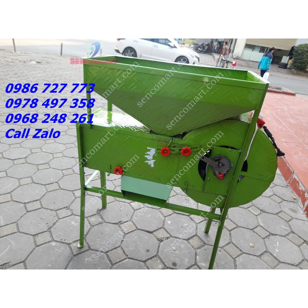 Máy thổi thóc, máy rê thóc lúa chạy điện QT300 Tại Đồng Nai