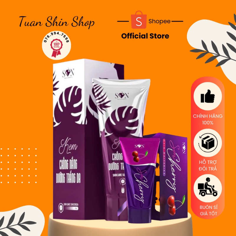 Tặng Son - Kem Chống Nắng Son Group