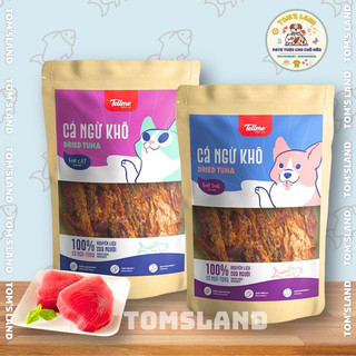 Cá ngừ sấy khô tellme cho chó mèo - snack cá ngừ sấy khô cho thú cưng
