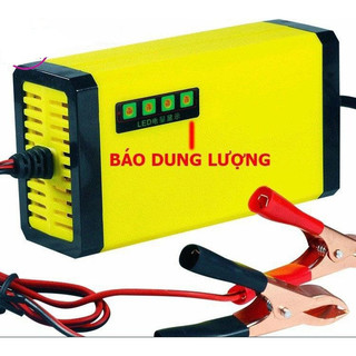 Bộ Sạc Ắc Quy 220V Ra 12V 2A-3A Có Đèn Báo Tiện Lợi