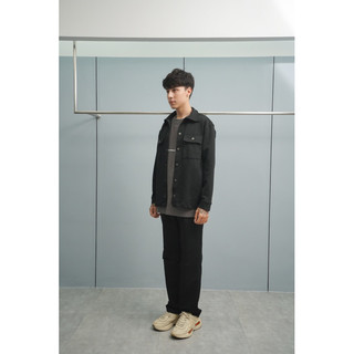 Áo Khoác Basic Jacket Vải Dạ Unisex Oversized 7MILLIONS (Đen & Xám Xanh) - Tặng Kèm Box