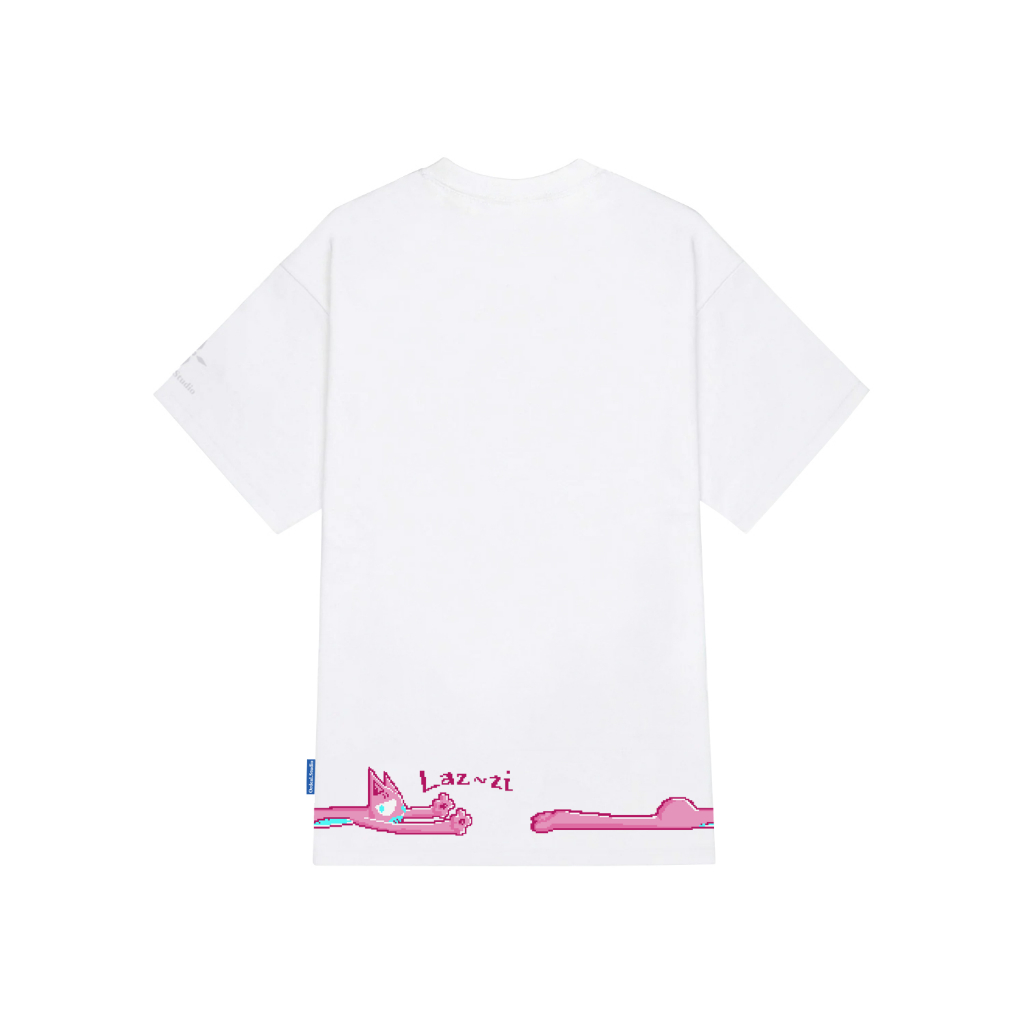 Áo thun nam nữ Ordeal.Studio | The Pink on Cat Lazzi Tee