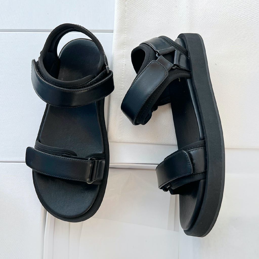 ENSo - Sandal da thật Rover màu đen