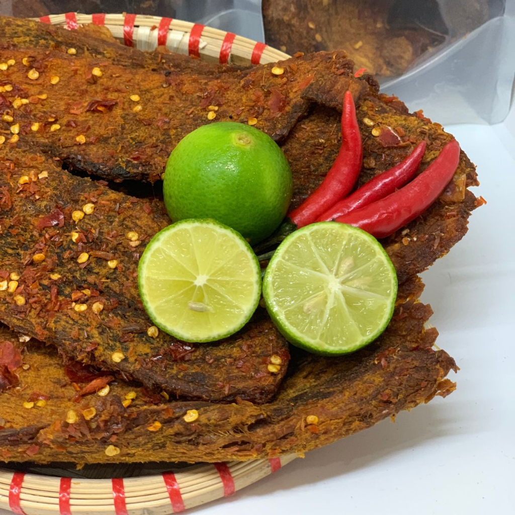 Khô Bò Miếng Tảng Tây Nguyên 500g Xuất Khẩu 100% Thịt Bò Tươi Tây Nguyên Không Chất Bảo Quản