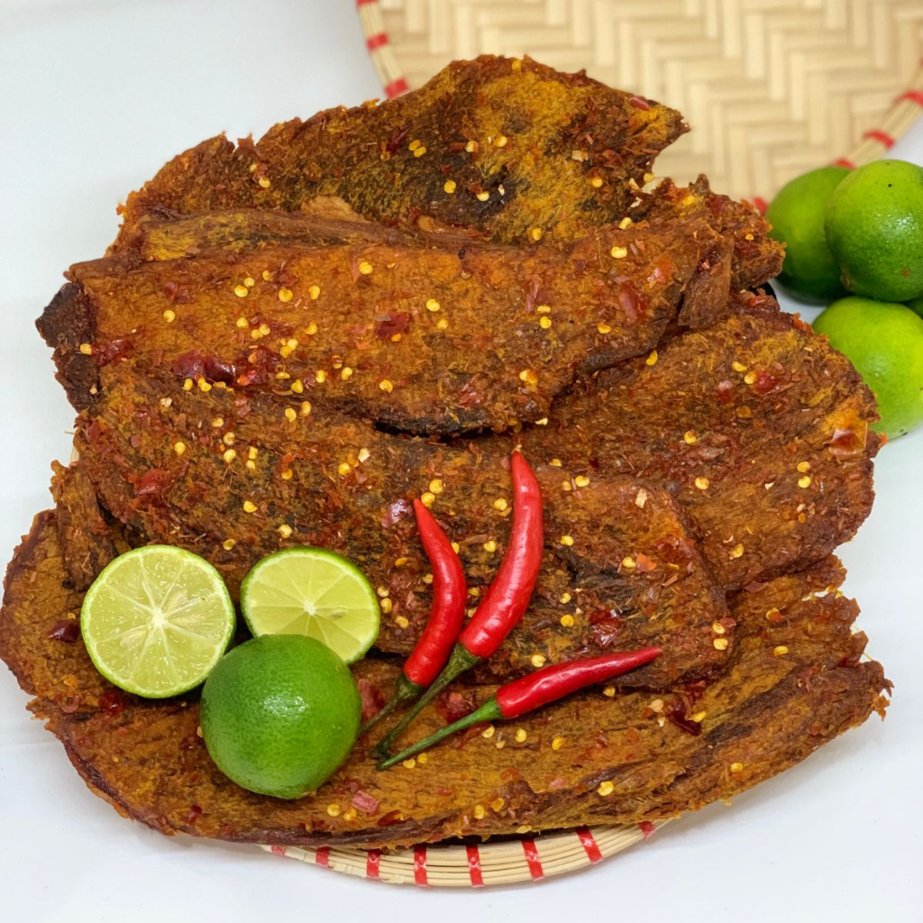 Khô Bò Miếng Tảng Tây Nguyên 500g Xuất Khẩu 100% Thịt Bò Tươi Tây Nguyên Không Chất Bảo Quản