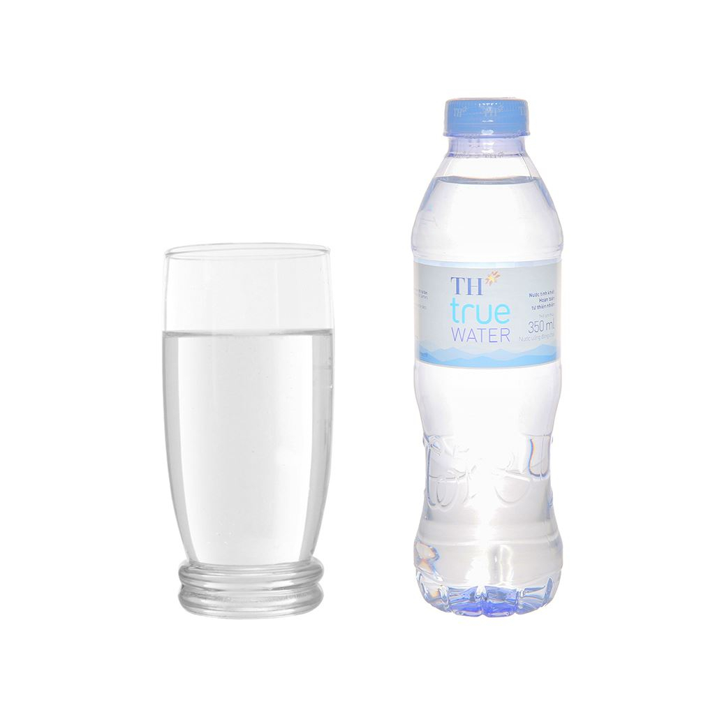 Thùng 24 chai nước tinh khiết TH TRUE WATER 350ml / Lốc 6 chai nước tinh khiết TH TRUE WATER 350ml