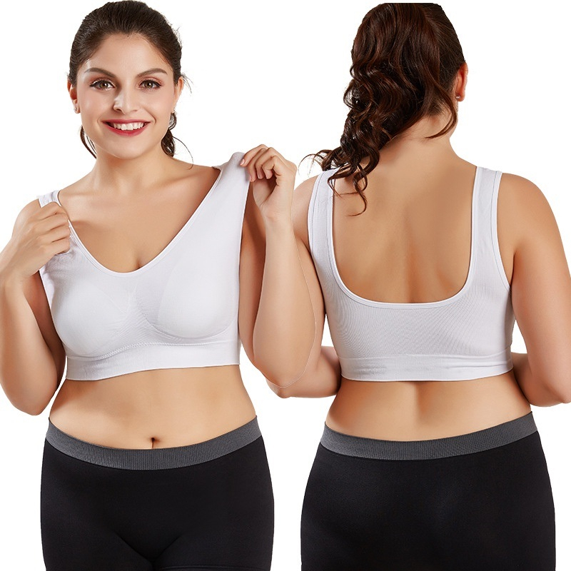 Áo Ngực To 40-130Kg Có Mút Không Đường May Không Gọng Thoải Mái Thoáng Khí Dành Cho Cô Nàng Bigsize