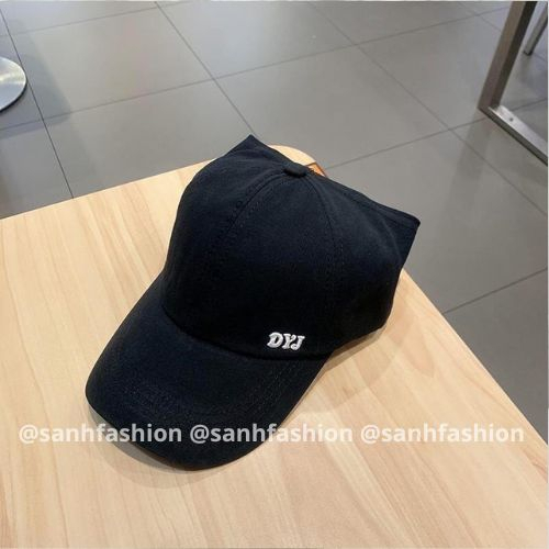 Mũ lưỡi trai nửa đầu thêu chữ DYJ Nón kết chất kaki cao cấp thời trang form unisex nam nữ_sanhfashion