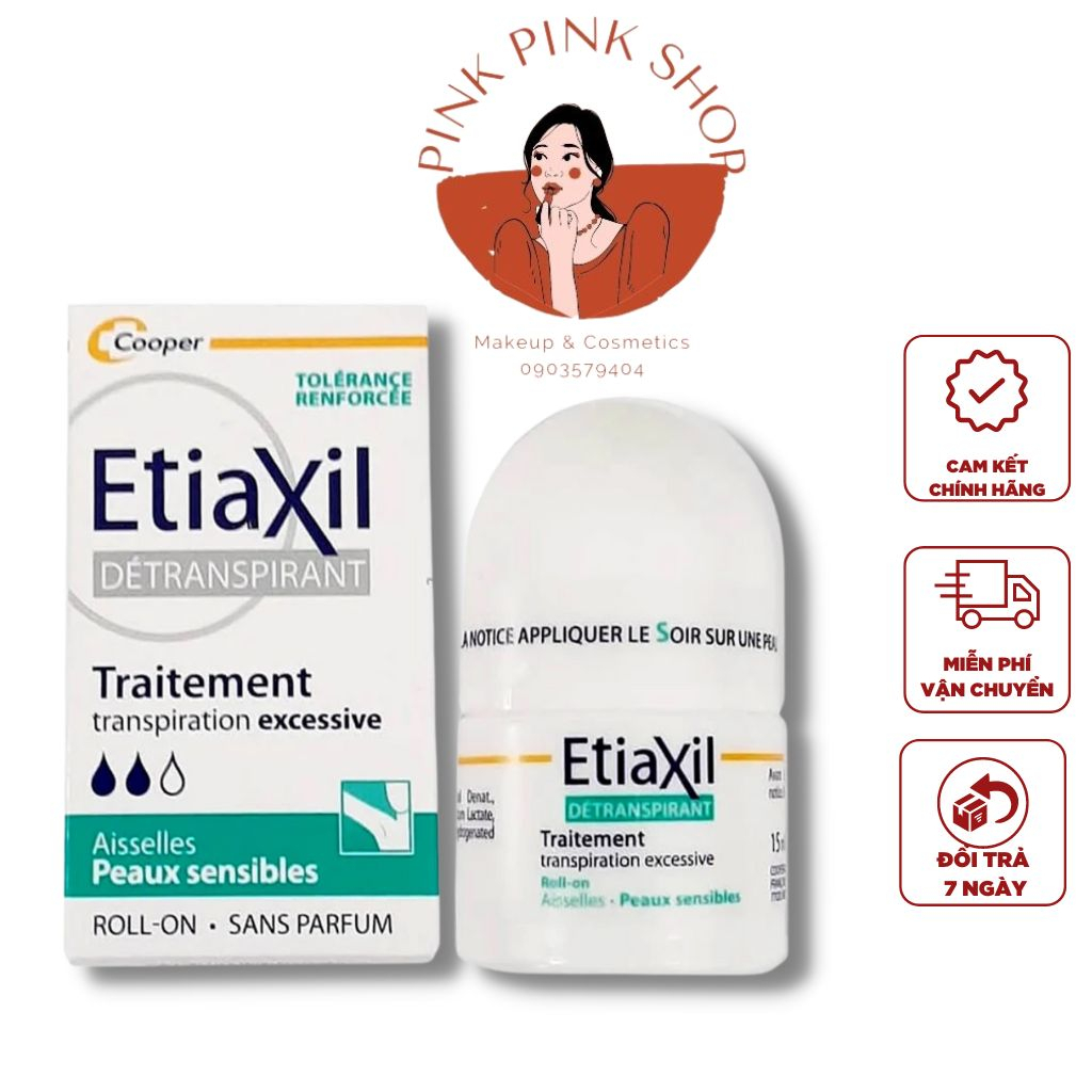 Lăn Nách Khử Mùi Và Ngăn Mồ Hôi Etiaxil 15ml