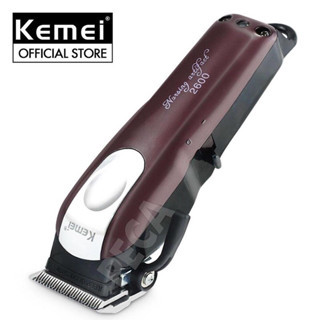 Tông Đơ Cắt Tóc Chuyên Nghiệp Kemei 2600 Mẫu Magic Nắp Bạc Km-2600 Professionaion Hair Clipper