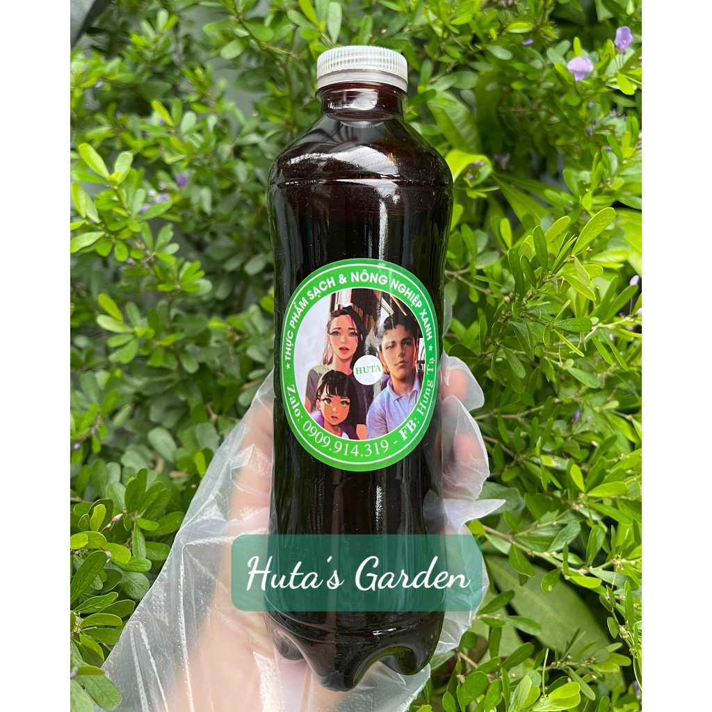 Mật rỉ đường đậm đặc Huta's Garden cao cấp hỗ trợ chăn nuôi, cải tạo đất, chất xúc tác ủ phân