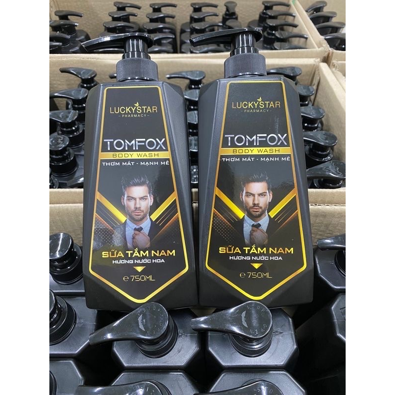 Sữa Tắm Nước Hoa Nam Cao Cấp Tomfox Lucky Star 750ml