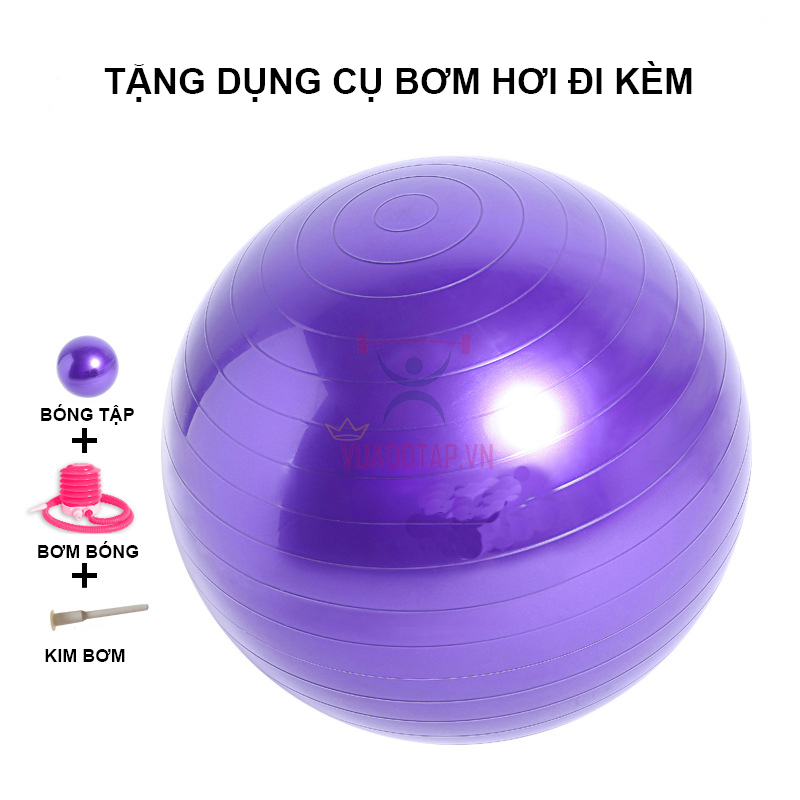 Bóng Yoga 65cm Chống Nổ Cao Cấp