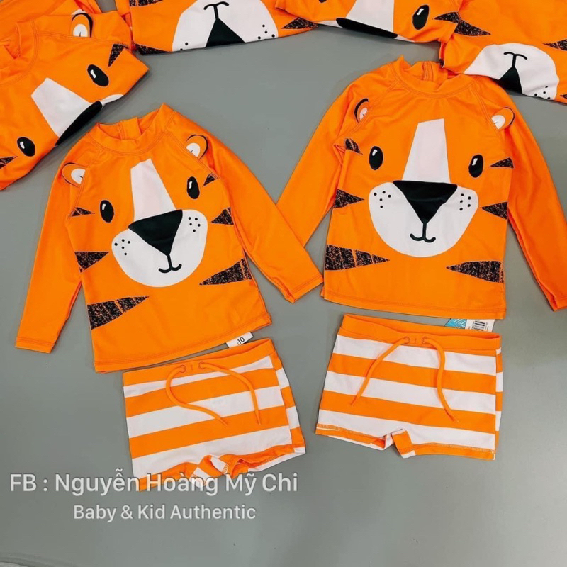 Set quần áo bơi cam hổ Matalan_authenitc UK