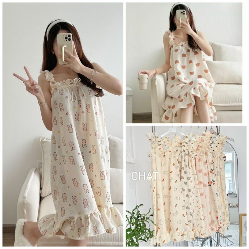 VÁY BÈO CÁNH TIÊN XỐP HÌNH SIÊU HOT