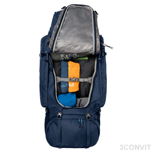 Balo chuyên du lịch bụi Jack Wolfkins 70L