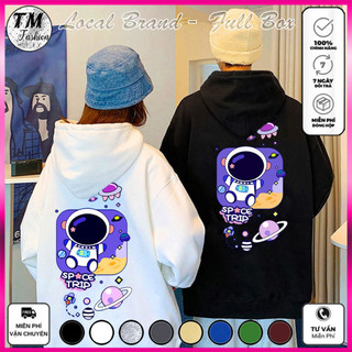 Áo Hoodie Local Brand SPACE TRIP - Áo Khoác Nỉ bông cực dày form rộng Unisex (HD3040L - Full Box - Kèm Video Ảnh Thật)