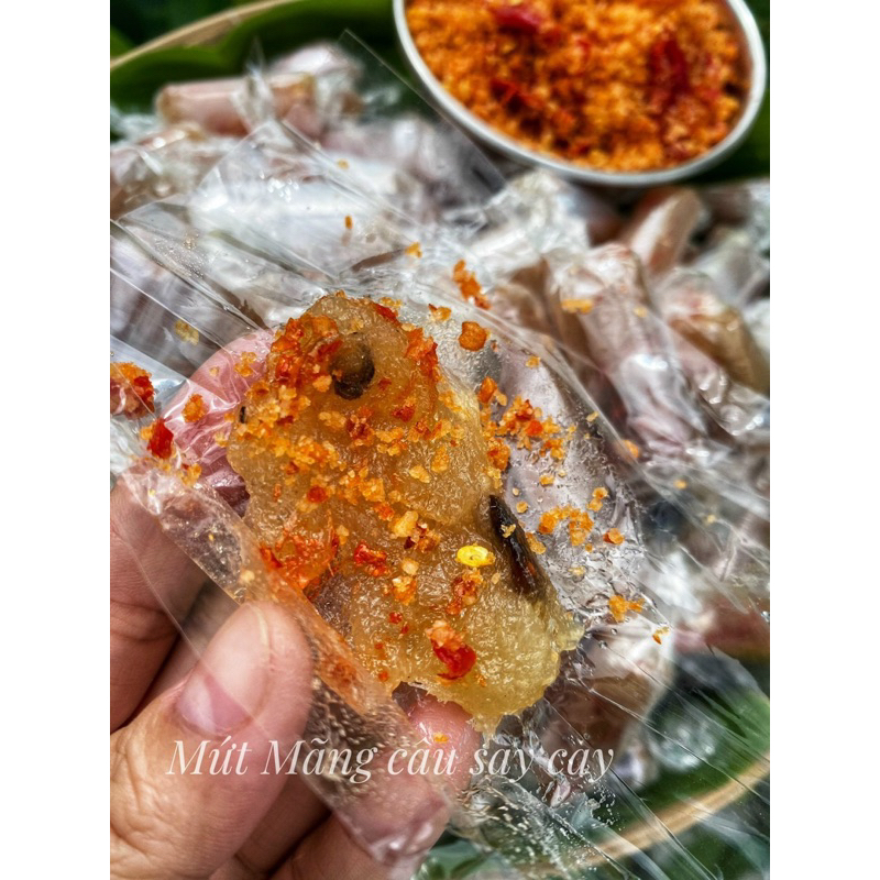 500gr. MỨT MÃNG CẦU SẤY CAY