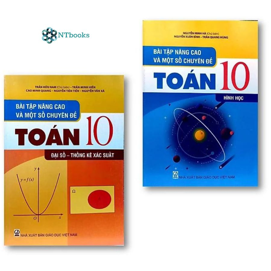 Combo 2 cuốn sách Bài tập nâng cao và một số chuyên đề toán 10