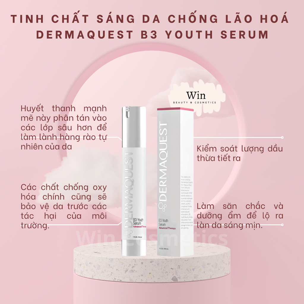 Tinh chất sáng da Dermaquest B3 Youth Serum