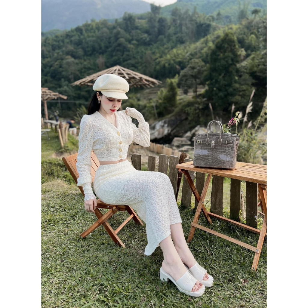 Guốc nhựa thơm, hàng Super fullbox+bill + túi giấy