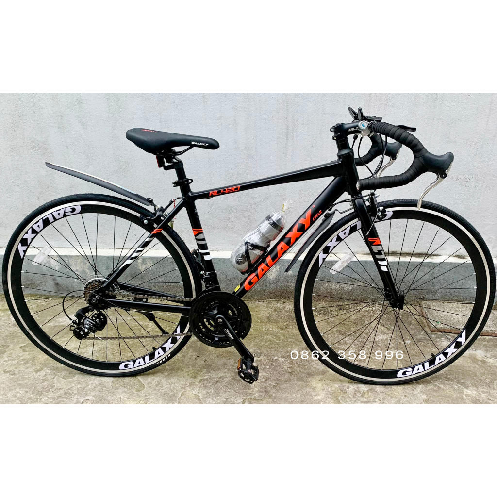 Xe đạp đua khung nhôm Galaxy RL420 Tay cong siêu mạnh mẽ siêu lướt gió màu sắc đẹp giá tốt