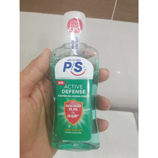 Nước súc miệng P/S Active Defense 130ml