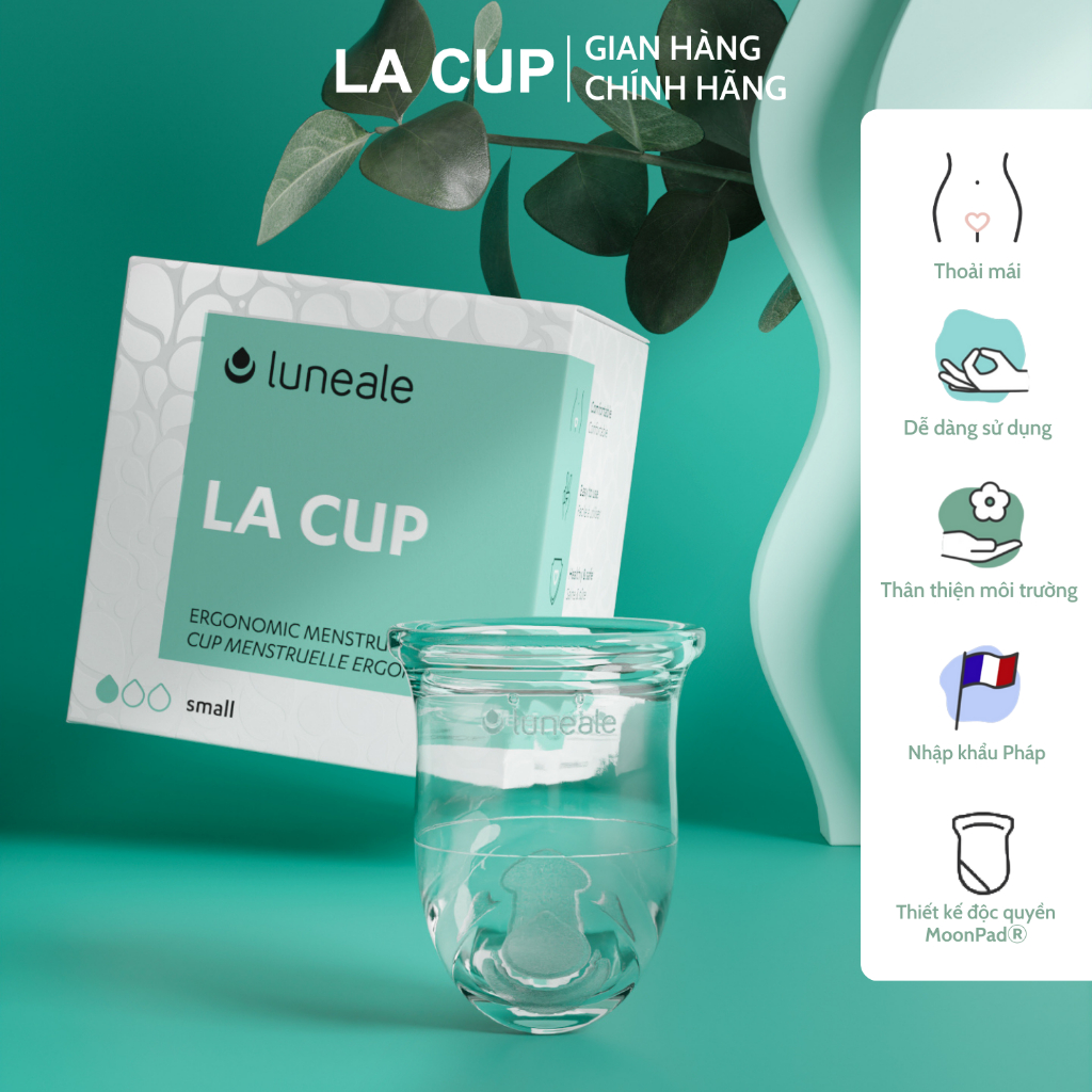 Cốc Nguyệt San La Cup Size S