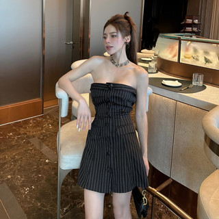Đầm quây cup ngực đính cúc lắp túi tkcc bageo
