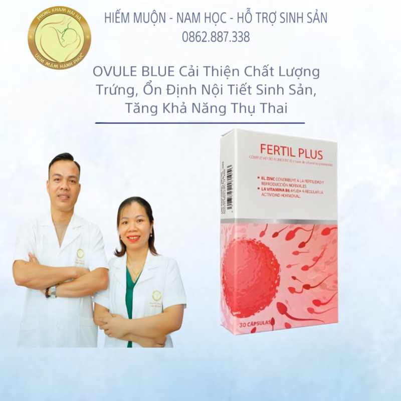 FERTIL PLUS  - Cải thiện chất lượng buồng trứng