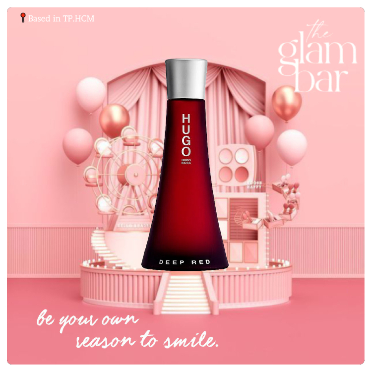 𝐭𝐡𝐞𝐠𝐥𝐚𝐦𝐛𝐚𝐫 ★ Nước hoa Hugo Boss Deep Red For Woman (EDP) 5ml/10ml/20ml
