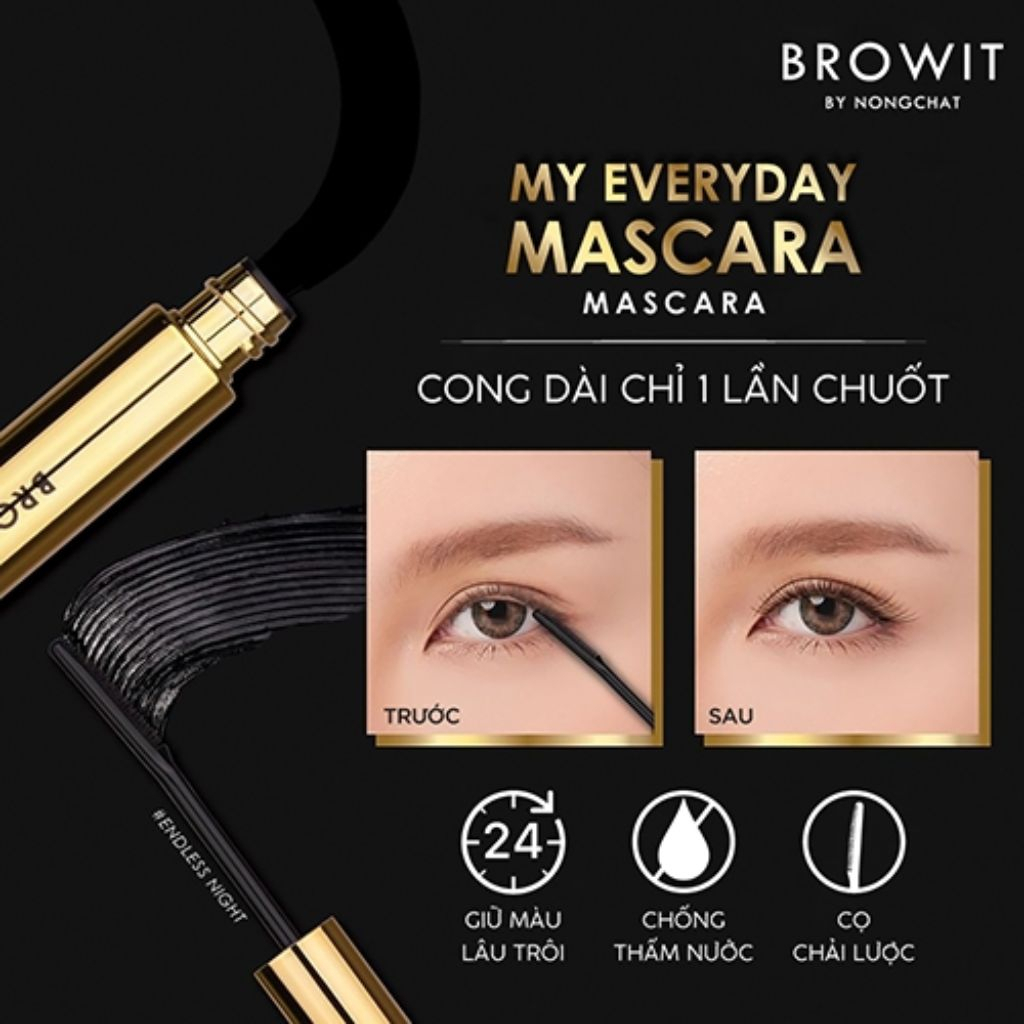 Masscara BROWIT Nongchat Thái Lan