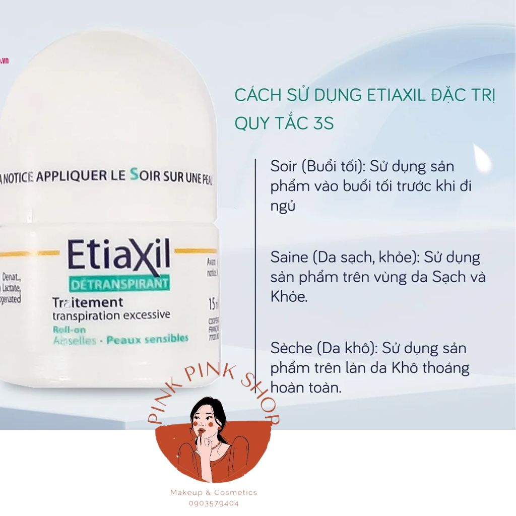 Lăn Nách Khử Mùi Và Ngăn Mồ Hôi Etiaxil 15ml