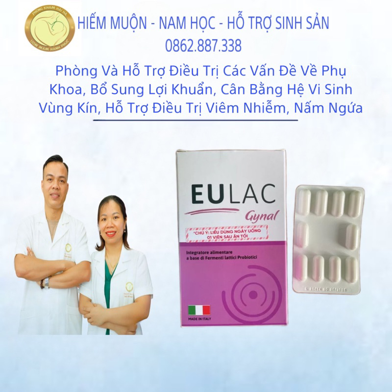 MEN PHỤ KHOA Eulac Italia