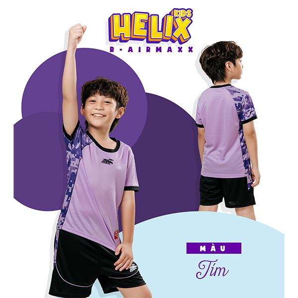 Bộ Quần Áo Thể Thao Trẻ Em Riki Helix Kids