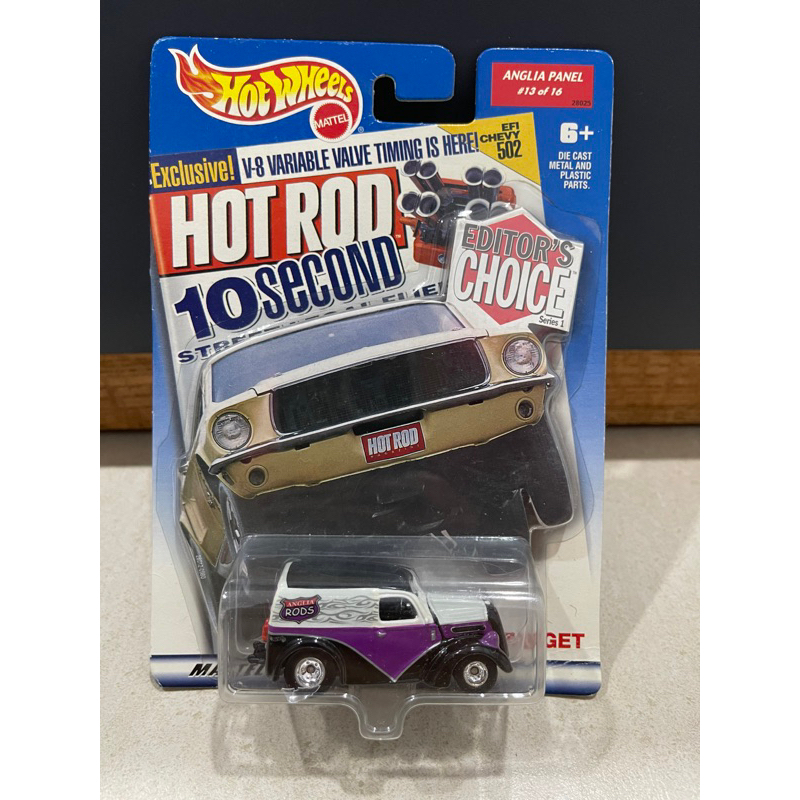 Xe mô hình đồ chơi bánh cao su Hotwheels 1:64 PREMIUM - EDITOR'S CHOICE (series 1) - Anglia Panel