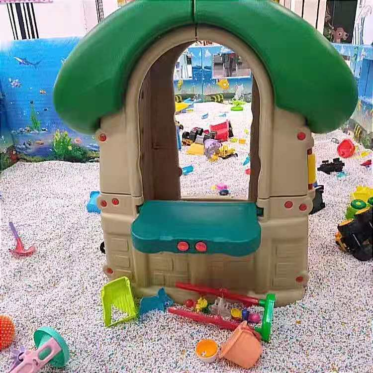 Hạt sứ 1kg, đồ chơi xúc cát cho bé