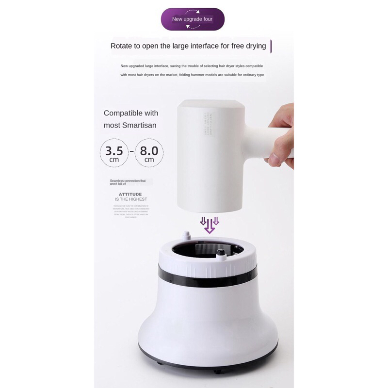 Đầu Chụp Máy Sấy Tóc Xoăn Đa Năng Phù Hợp Với Mọi Loại Máy Sấy Loa sấy tóc xoăn sóng nước, xù mì, xoăn bóp gel, xoăn gợn