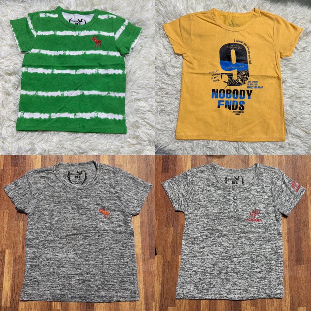 Áo thun rằn ri cho bé 16-18kg