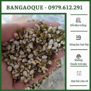Đậu/Đỗ xanh vỡ chưa tách vỏ